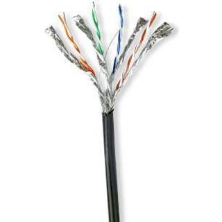 Nedis Ccbg8599bk100s Netværkskabel Sort 100 M Cat7 S/ftp (s-stp) Ingen Cat7 100m. Sort