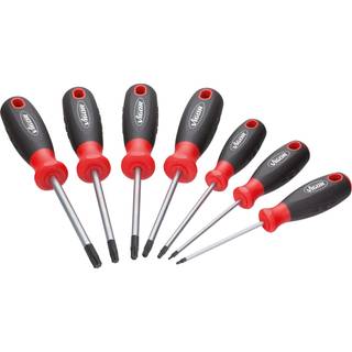 VIGOR Torx skruetrækkersæt 7 dele T10, T15, T20, T25, T27, T30, (V3366)