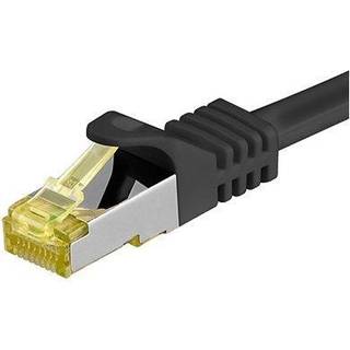 Cat 7 S/FTP LSZH Netværkskabel - Sort - 7.5 m