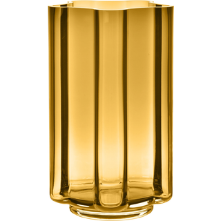 Louise Roe Funki Rounded Vase 34 Cm farvet - Vaser Mundblæst Glas Rav - 10161-13-20