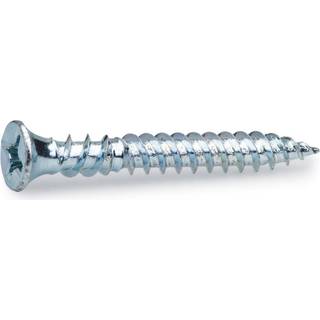 FAST gipsskrue til hård gips, elforzinket, 3,8 x 55 mm - 250 stk.