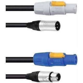 PSSO Combi Cable DMX PowerCon/XLR 5m TILBUD NU løftdenløsem kabel løft løse den