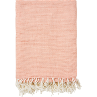 Södahl Quiet plaid terracotta bomuld 130x170 cm