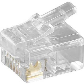 Telefonstik - 6/6 - RJ12 - 10 stk.