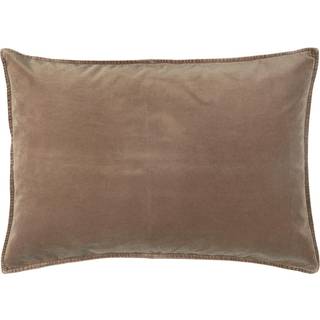 Velour Pude - Burned Rose (78) - 50x70cm