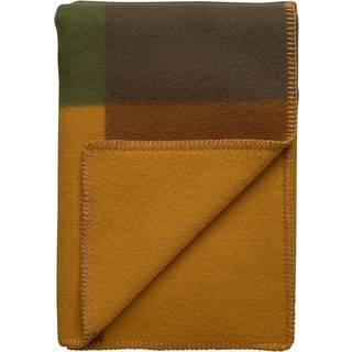 Røros Tweed Syndin Uldtæppe 200x135 Cm Grønt / t - Plaider & Tæpper Norsk Lammeuld Brun - 1952