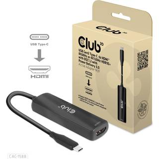 CLUB 3D Usb Gen2 Type-C To HdmiT
