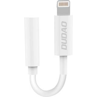 Dudao Audio adapter Lightning til 3,5 mm - Hvid