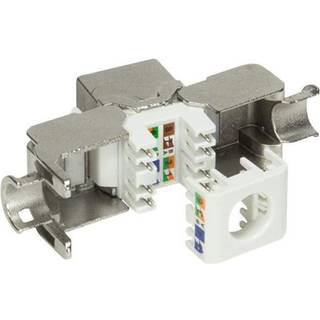 LogiLink Cat.6A Keystone Jack STP AWG 22-24 toolless 17.2 mm width