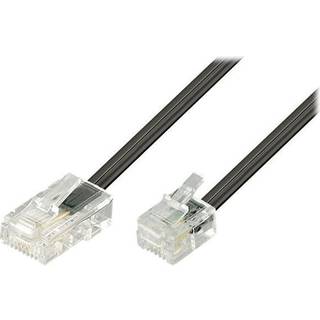 Deltaco Telefonkabel 3m. Rj-45 Rj-11