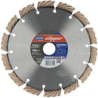 Norton Clipper diamantklinge 180x22,23mm. Universalklinge til letvægtsbeton samt våd- eller tør-skæring