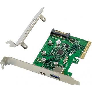 Conceptronics Conceptronic EMRICK09G - USB adapter - PCIe 3.0 x4 - USB-C 3.2 Gen 2 x 1 + USB 3.2 Gen 2 x 1