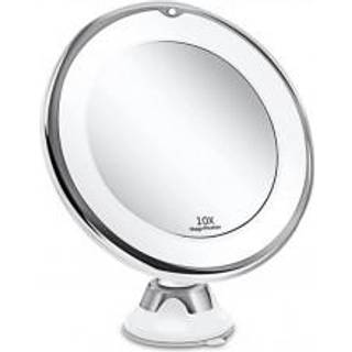 Make Up spejl med LED lys - 10X forstørrelse