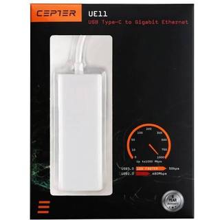 Cepter Connect UE11 USB-C til GB ethernet-adapter ➞ På lager - klar til levering og afhentning