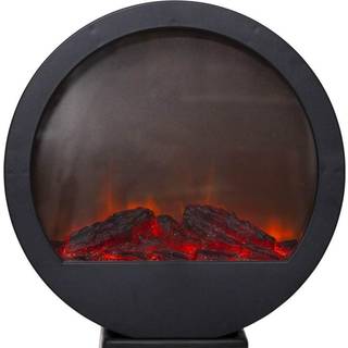 Star trading - indendørs udsmykning pejs - 35 cm - sort