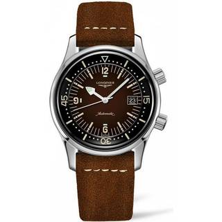 Longines L3.774.4.60.2 Legend Diver Brun/Læder Ø42 mm