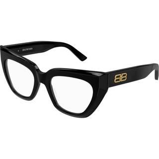 Balenciaga BB0238O 001 50 Briller Kvinder Black - Shiny Black - 50mm