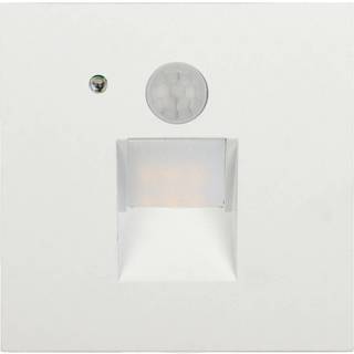 Arcchio LED-indbygningslampe Neru, 7 cm, hvid, kantet, sensor