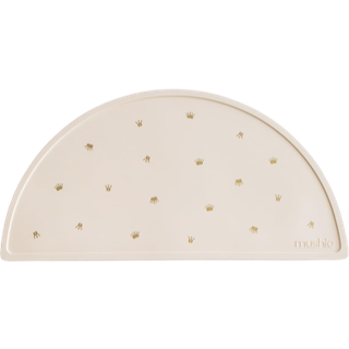 Mushie Silikone Dækkeserviet - Crowns