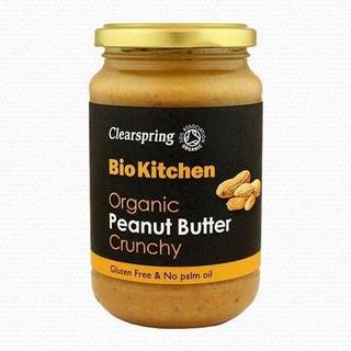 Peanut butter Crunchy Økologisk Clearspring - 350 gram