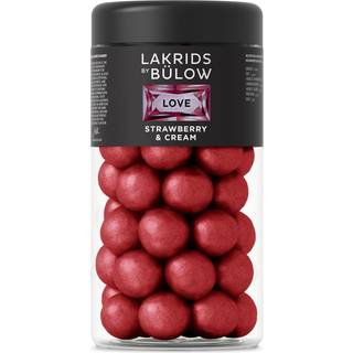 Lakrids by Bülow, Regular Love Strawberry & Cream 295 g.