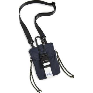 A.P.C. Trek Crossbody Pouch Dark Navy
