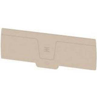 Weidmüller Endeplade for push in aap22 beige