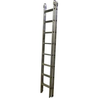 Silkeborg stiger Skydestige aluminium 2x10trin 5,23m