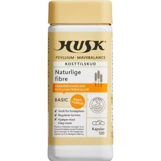 3 for 2 på HUSK Psyllium Mavebalance Kosttilskud 120 stk.