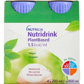 Nutridrink PlantBased 4 x 200 ml - Flere varianter
