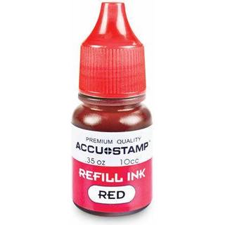 COSCO 090683 Accu-Stamp Gel Ink Refill Red 0,35 oz flaske