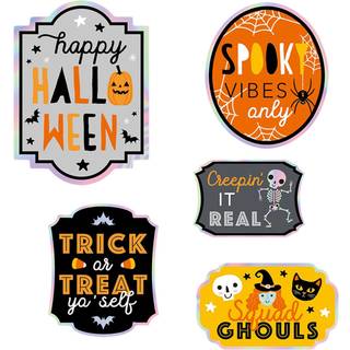 Halloween etiketter til flasker