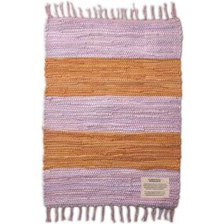 Bongusta Chindi rug 45x60cm lilac & golden