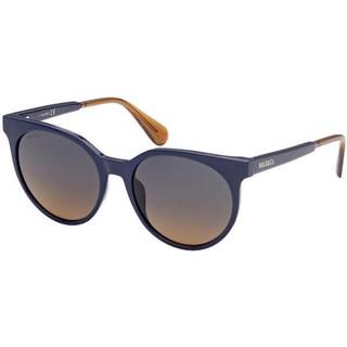 Max & Co. MO0044 90W 53 Solbriller Kvinder Blue - Shiny Blue - 53mm