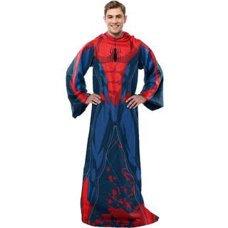 Spider -Man - Spidey Webs Star Wars: The Mandalorian Comfy Mando Adult Silk Touch Comfy Through Tæppe med ærmer 48 """" X 71 """" (D0102HAR1W7.)
