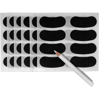 Franklin Sports tilpasselig bogstaver baseball og fodbold?je sorte klisterm?rker hvid blyant inkluderet