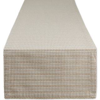 Dii Stone Farmhouse Gingham Table Runner