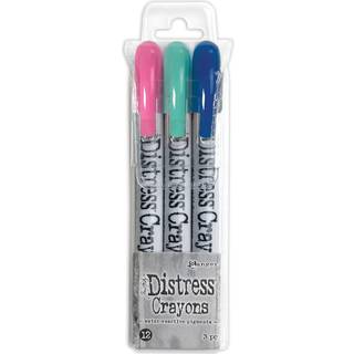 Ranger Tim Holtz - Distrs Crayon Set 12 Count (Pack of 1) Multicolor
