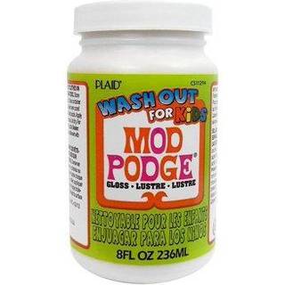 MOD PODGE 236 ml Wash Out for Kids 5,8 x 5,8 x 9,7 cm hvid
