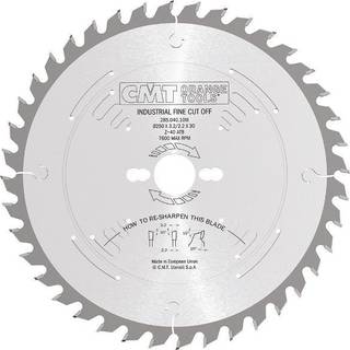 Rundsavsklinge til træ CMT 285; 300x3.2x30; Z60; 15°