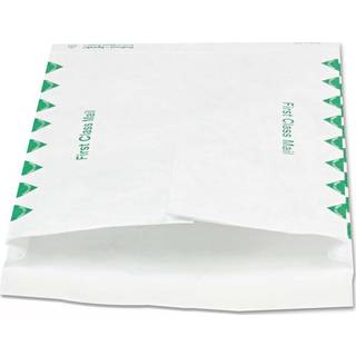 Kvalitet Park Survivor R4510 Tyvek Expansion Mailer F?rste klasse 10 x 13 x 1 1/2 hvid (tilf?lde af 100)