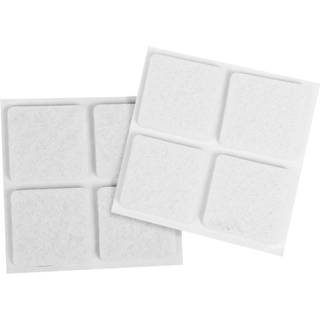 Home-it Filtpuder 20 stk. 20x20 mm. - hvid