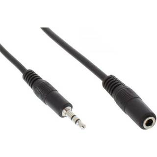 stereo MiniJack forlængerkabel (3.5 mm. stereo MiniJack hun - han) | PRIS-MATCH