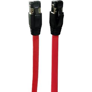 MicroConnect CAT 8.1 S/FTP RJ45 netværkskabel | Rød | 3 meter | PRIS-MATCH