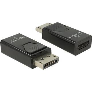 Delock Displayport 1.2 til HDMI adapter - 4K - Sort