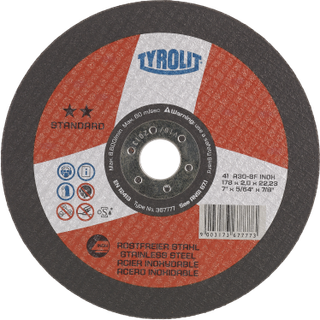 Skæreskive Standard 41X ø178×2,5 A30-BFinox