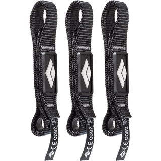 Black Diamond Diamond Dogbone 12cm 3-Pack Black, NO COLOR, OneSize