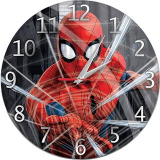Spiderman Black Analogt Vægur Spiderman Børneure 969411