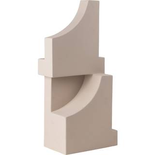 Kristina Dam Studio Serif Skulptur - Skulpturer Lertøj Beige - 300300501
