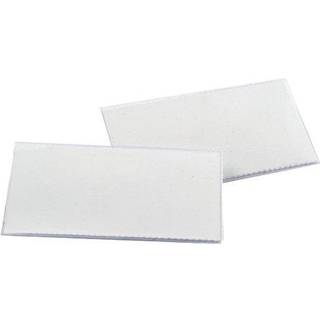 Q-connect kongresmærke m/nål 40x75mm 100stk